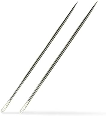 SUWEI Tapicería dura de 4 pulgadas 2 piezas costura a mano tapiz bordado para el hogar o el trabajo plata 4 pulgadas 2 piezas