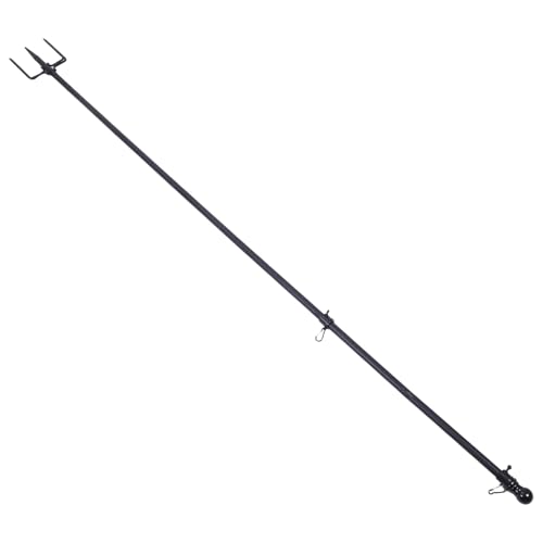 Mât de drapeau acier inoxydable 2,4 M extérieur support mât cour jardin
