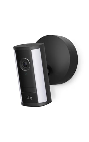 Ring Spotlight Kamera Pro Kabel (Spotlight Cam Pro, neueste Generation), Außenkamera, Retinal 4K, optimierter 10x-Zoom… – Ansicht 1