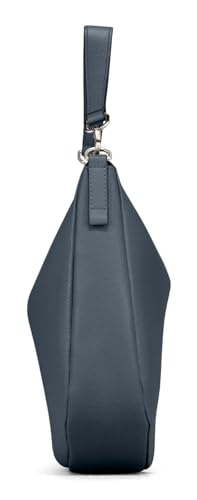 Bolso hobo y bandolera JOST Vika Hobo Bag color Petrol de diseño curvo 3