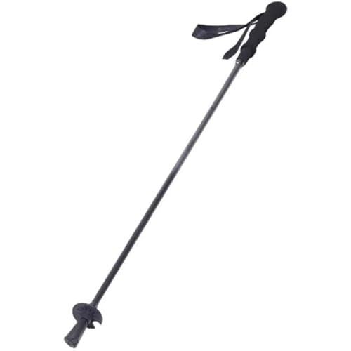Bastones De Trekking Plegables, Bastones De Fibra De Carbono para Caminar O Hacer Senderismo, con Mango De Espuma Extralargo(Gary Color,110cm)