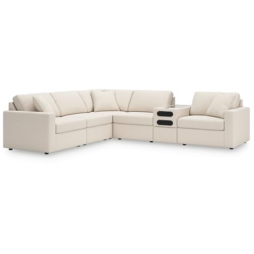Image of Signature Design by Ashley Modmax 6-Piece Modular Sectional Sofa, Oyster