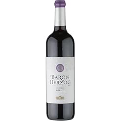 Baron Herzog Merlot | Aromas Of Red Cherries, Strawberry Jam And Spice, With A Rich Mouth Feel And Finish | 750ml – Herzog