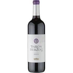 Baron Herzog Merlot | Aromas Of Red Cherries, Strawberry Jam And Spice, With A Rich Mouth Feel And Finish | 750ml – Herzog