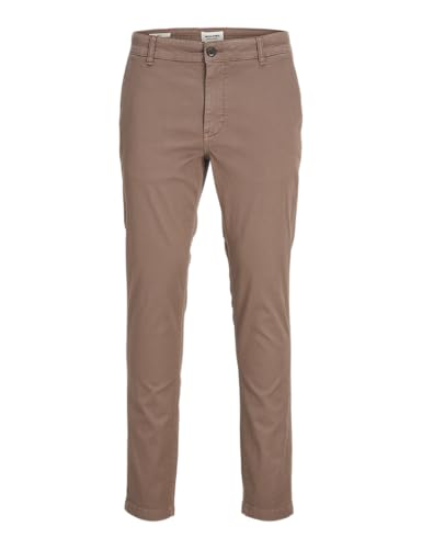 JACK&JONES Herren JPSTMARCO JJARTHUR Chino SN Chinohose, Peppercorn, 27W x 30L – Ansicht 1