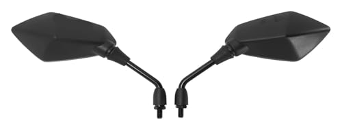 Espejos retrovisores moto para Kawasaki Z750 Z1000 y ER6B en negro 4