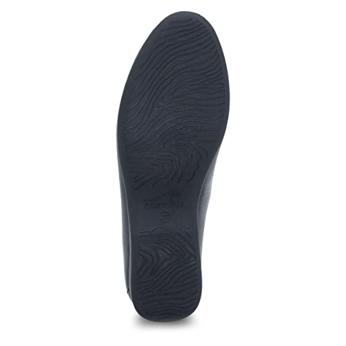 Image of Dansko Lexie Slip-On Mules for Women - Comfortable Flat Shoes with Arch Support - Versatile Casual to Dressy Footwear - Lightweight Rubber Outsole