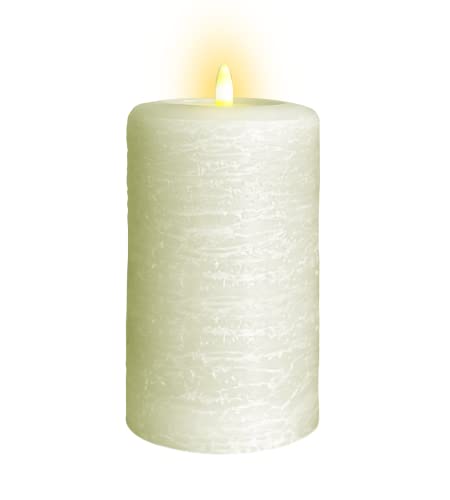 Lumipur LPS-SERIES Signature Natural Glow Flickering Flameless Led Wax Pillar Candle thumb #1