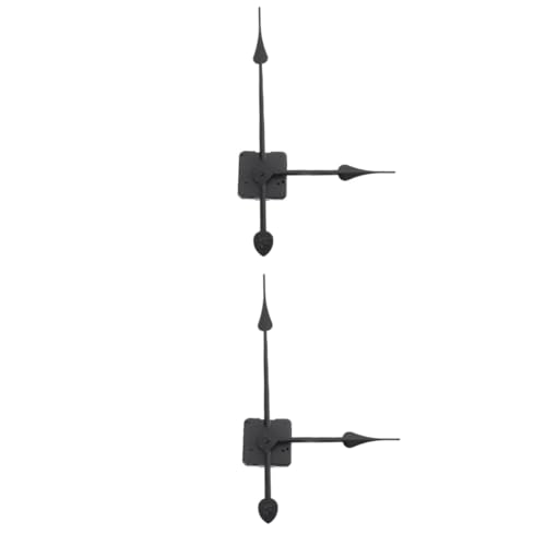 HOMSFOU 2 Juegos Componentes del reloj de pared relojes de salon relojes de pared kit de mecanismos de reloj alimentados por pilas reloj retro Accesorio de reloj kit de movimiento de reloj
