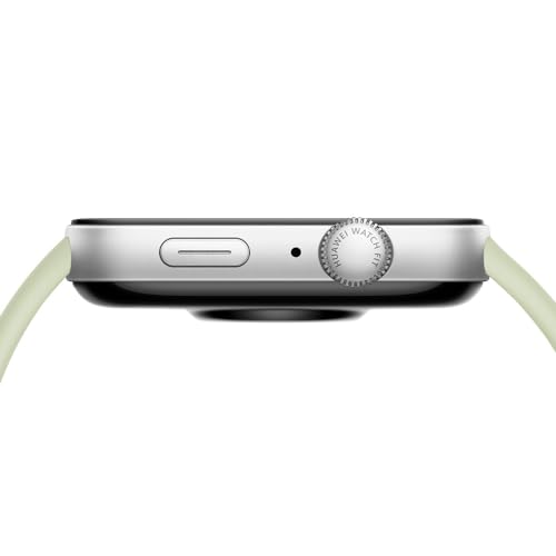 Image of Huawei Watch FIT 3, 1.82 inch AMOLED Display, Ultra-Slim Design, All-Round Fitness Management, Comprehensive Health Management, Durable Battery Life, Compatible with iOS & Android, (Green)