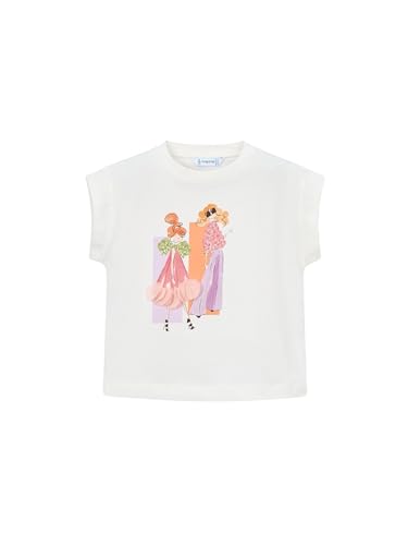 Mayoral Camiseta m/c para niñas y niñas crudo bloss, Crudo-bloss, 10 años