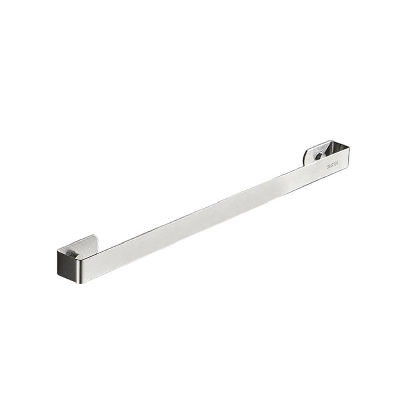 Barre serviette bain inoxydable blanche 40cm antirouille et durable