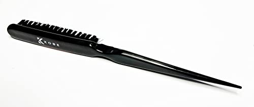 Professional Hairdresser's Back Combing Postiche Long Hair Styling Brush
