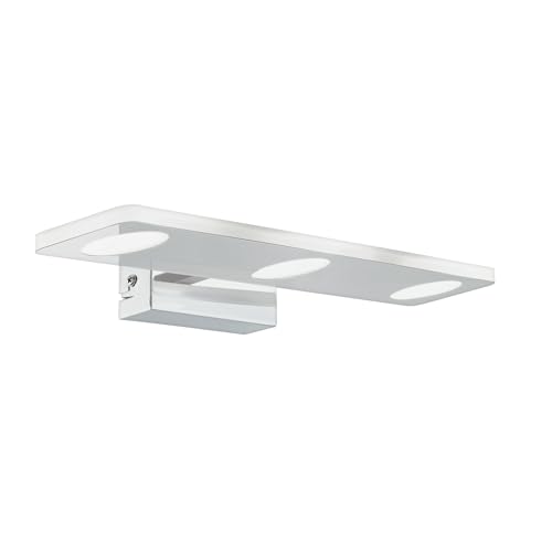 Lámpara de baño en cromo de luz blanca cálida para crear un ambiente de spa