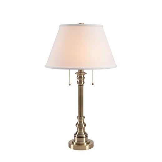 23+ Chic Old Money Living Room Ideas for Timeless Elegance 4 Kenroy Home 30437AB Spyglass Table Lamp with Antique Brass Finish, Classic Style, 30.5" Height, 17" Width, 17" Depth