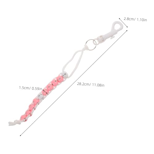 Pulsera contador de golpes de golf con cuentas de pedrería miniatura 2