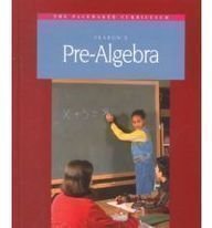 Hardcover Fearon's Pre Algebra Book