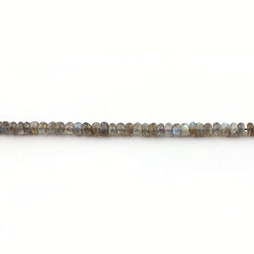 Labradorite Rondelles Beads 6mm pour créer vos propres bracelets bohèmes chics