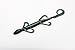 Zoom Bait 8-Inch Magnum Lizard Bait-Pack of 9 (Black Emerald)