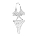 Bikini De Soy Luna Bikini Tanga Grande Traje de baño de Control Bañarse con Barriga Traje de baño de una Pieza de Talla Grande Trajes de baño de Mujer Trajes de Bañador Reductor Mujer Barriga Aros