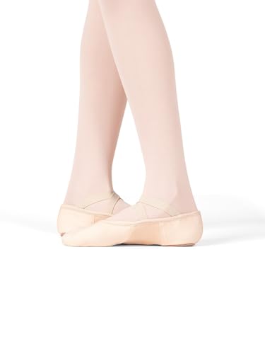 Theatricals Adult SofTouch Canvas Stretch Split-Sole Ballet Shoes3