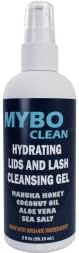 Myboclean Hydrating Lids and Lash Cleansing Gel, Made from Organic Ingredients, Manuka Honey UMF 16+, Aloe Vera, Coconut Oil, 2 Fl Oz