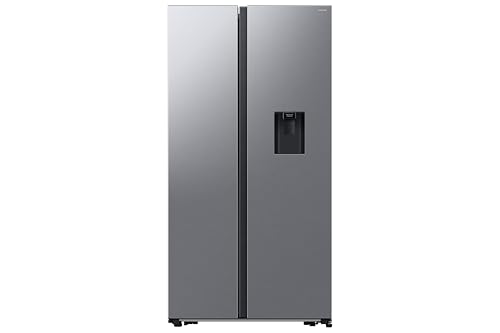Samsung Series 7 SpaceMax Smart American Fridge Freezer, With an All-Around Cooling System, AI Energy Mode & Smart Conversion, Model: RS57DG410EM9EU 578L, Colour: Silver