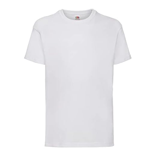 Fruit of the Loom Vanlig T-shirt för barn alla åldrar