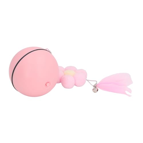 Bola de Rolamento Inteligente para Gatos, Bola Interativa Resistente a Impactos para Brinquedos de G