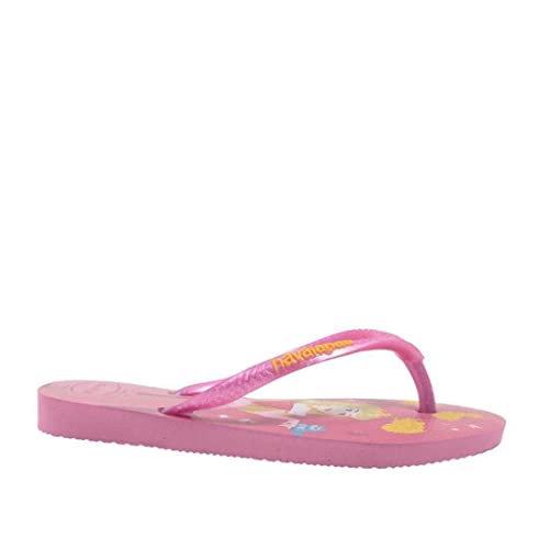 Chinelo Slim Princess, Havaianas, Meninas, Rosa Cristal, 25/26