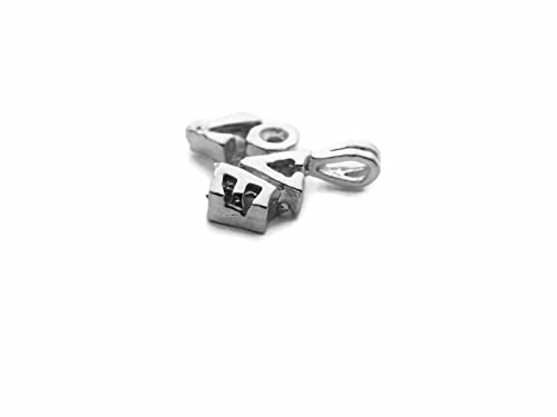 Miniatura 3 de LOVE Word 925 Sterling Silver Charm pendant