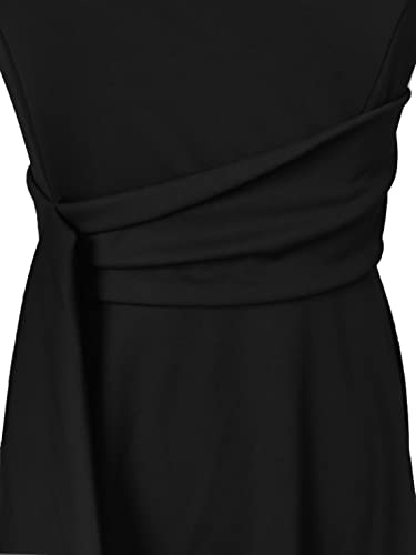 FENJAR Women's Formal Dresses Casual Wedding Guest Church Work Elegance Audrey Hepburn Style A-line Midi Dress3
