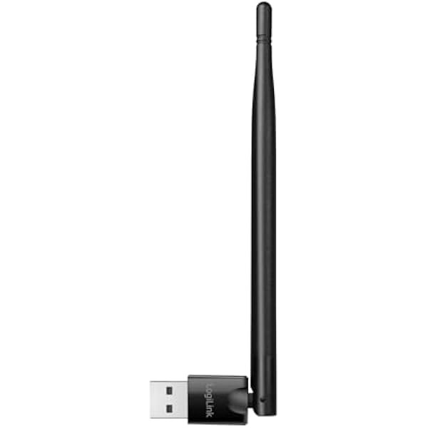 LogiLink BT0067 - адаптер BT 5.3 USB 2.0 с внешней антенной и радиусом действия до 150 м