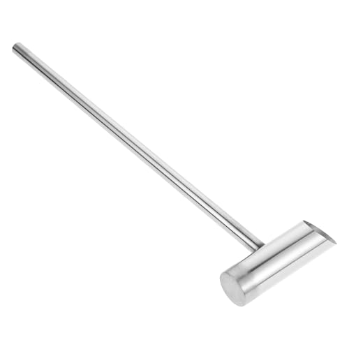 FELTECHELECTR Cucchiaio di Ricambio per Macchina per Marshmallow in Acciaio Resistente 30Cm Utensile lungo Portatile per Zucchero Filato Accessorio Casalingo Robusto e Facile da Pulire