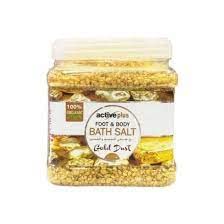 Active Plus Himalayan Foot and Body Salt 1.2kg GOLD DUST