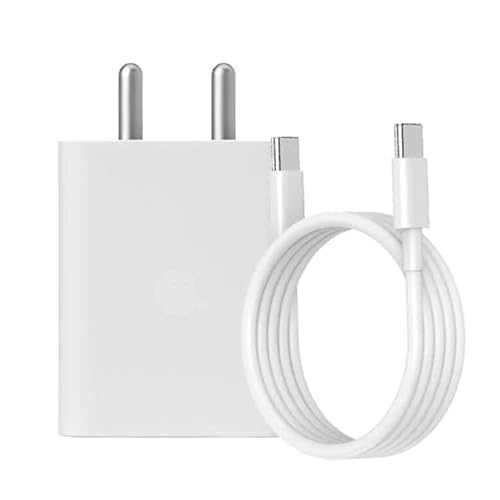 Image of Original C Type Cable and Adapter 30W Phone Charger Compatible with Google Pixel Phones (Adapter & Cable) with SIX Months Replacement Warranty