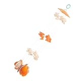 IWOWHERO 貝殻風鈴 吊り下げ式風鈴 屋外パティオ装飾 庭用耐久チャイム 自然な音色の小型インテリア 寝室飾り 贈り物用華やかペンダント スタイル指定不可 ランダムスタイル