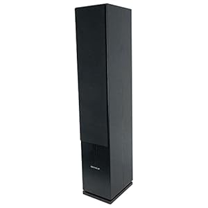 Rockville (1) RockTower 64B Black Home Audio Tower Speaker Passive 4 Ohm