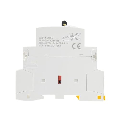 Contacteur modulaire 4P 63A avec commande manuelle pour piloter vos circuits de chauffage