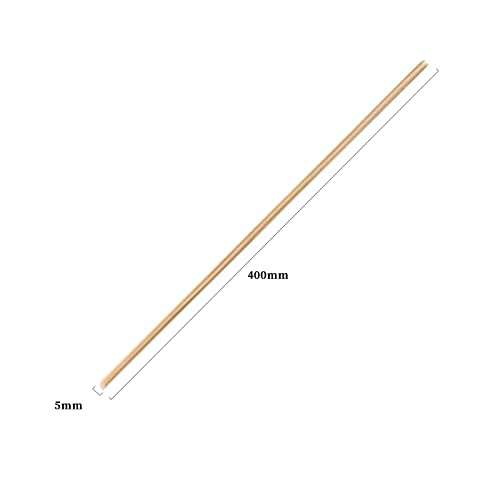 Plant Support Sticks, 50 Stück 40 cm Wiederverwendbare Bambuspflanzen Support Flower Stick Gartengeräte für Gartenstöcke (40CM)