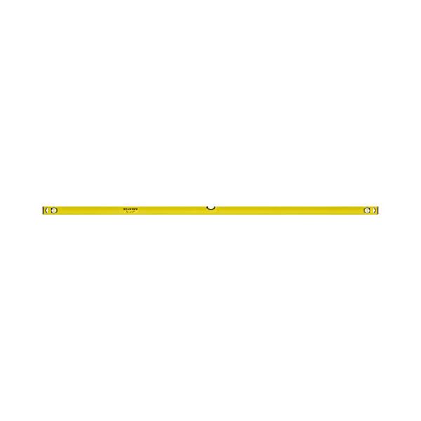 Stanley Wasserwaage Klassik (200 cm Länge, horizontale/vertikale Libelle, Schockabsorber, Genauigkeit ±0,5 mm/m) STHT1-43109 – Bild 3