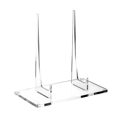 KESOTO Supporto per Piatti in Acrilico con Cornice per Foto, per Menu E Libro dei Piatti