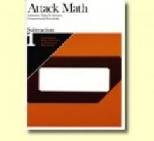 Paperback Attack Math: Arithmetic Tasks to Advance Computational Knowledge Subtraction, Book 1 Book