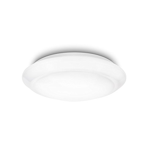 Philips Cinnabar Plafonnière - Duurzame LED Verlichting - Warmwit licht - Klein - Rond - Wit - Afbeelding 3