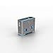 Lindy USB Port Blocker - Pack of 10 - Blue 40462