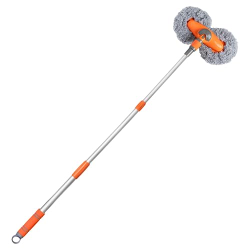 Mopa de lavado de coche retráctil - Mopa de limpieza de coche extensible, herramientas de limpieza de coche | Herramienta de limpieza de cepillo de coche con mango largo para camiones, SUV