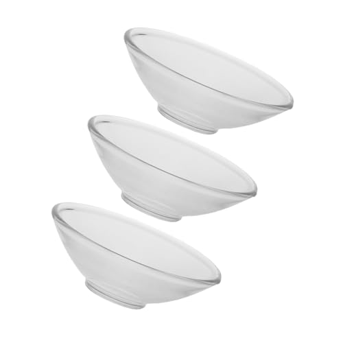 Cabilock 3pezzi Raccoglitore di Cera Goccia in Vetro Trasparente Piatto per Candele Raccoglitore di Cera Decorativo per Protezione Anti-Goccia Vassoio Riutilizzabile per Candele