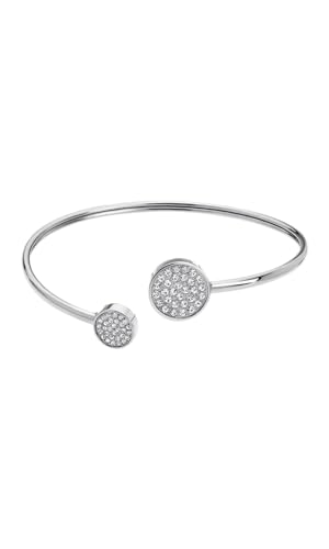 Bracelet en acier inoxydable Lotus Style bijou rigide raffiné à la finition polie haut de gamme