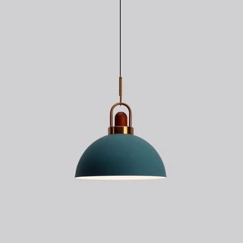 Suspension en métal design nordique luminaire suspendu minimaliste bois cuisine salle à manger