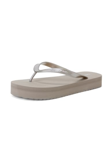 Calvin Klein Damen Layne Flacher Slipper, Gepäck 259, 38.5 EU – Ansicht 1